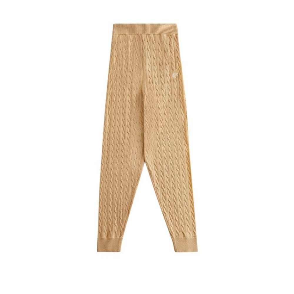 NWT - KITH Garrett Cable Knit Pant - Birch - Sweatpants - Size XL